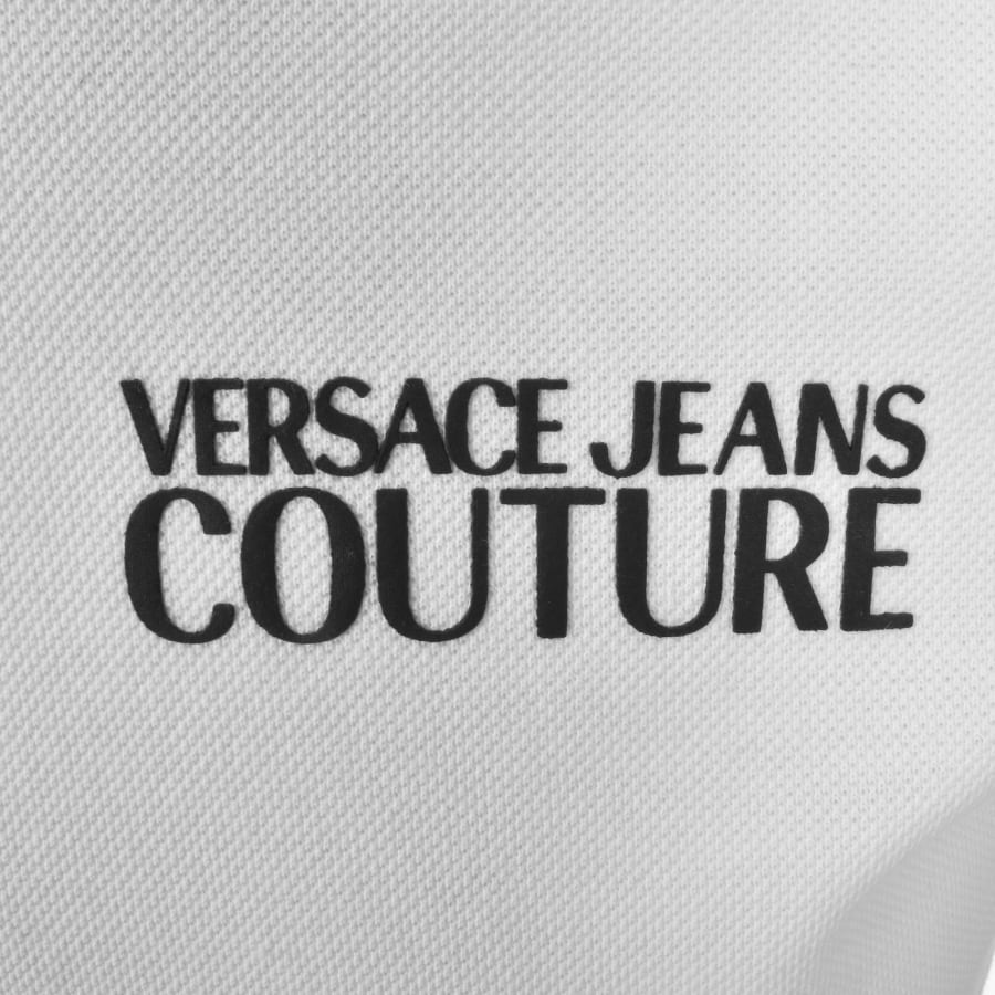 Image number 3 for Versace Jeans Couture Mania Polo T Shirt White