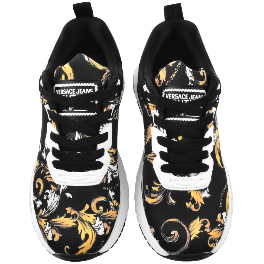 Image number 3 for Versace Jeans Couture Dynamic SA1 Trainers Black
