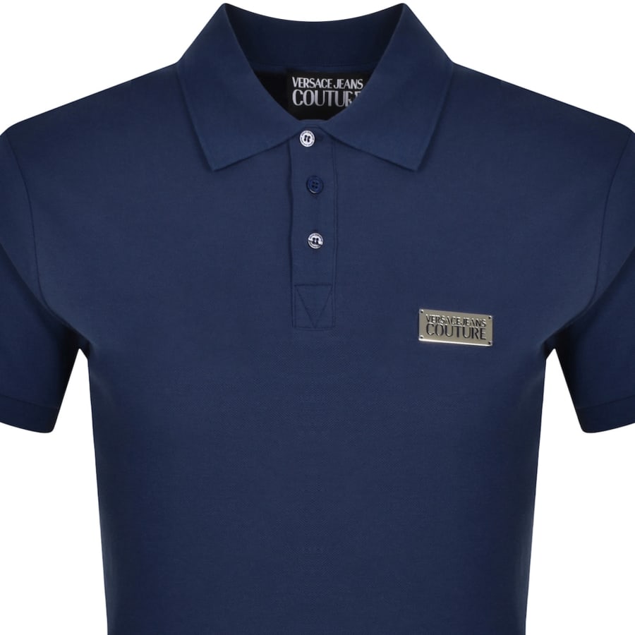 Image number 2 for Versace Jeans Couture Polo T Shirt Blue