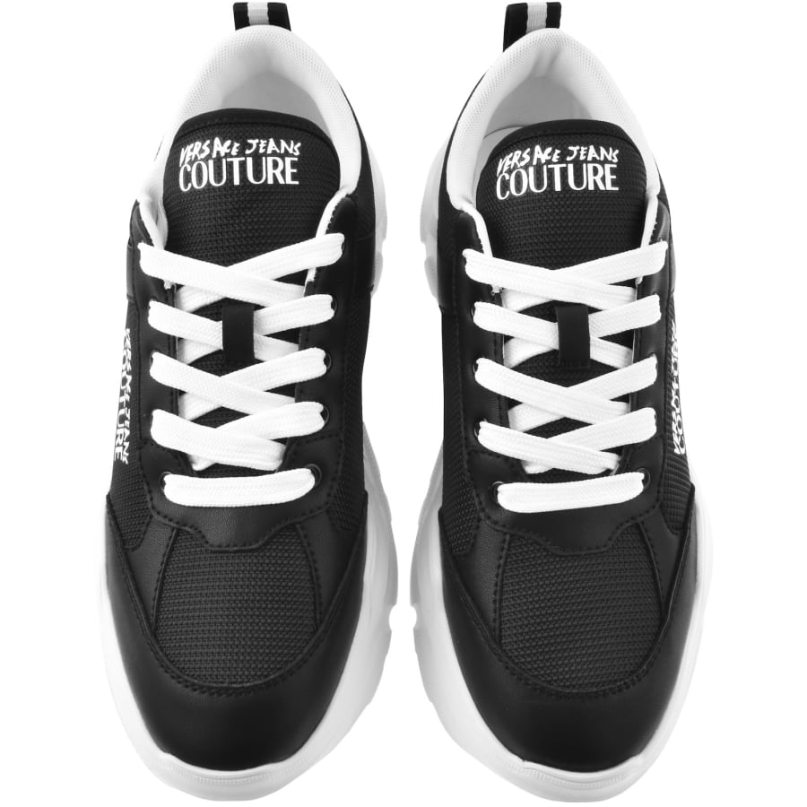 Image number 3 for Versace Jeans Couture Speedtrack Trainers Black