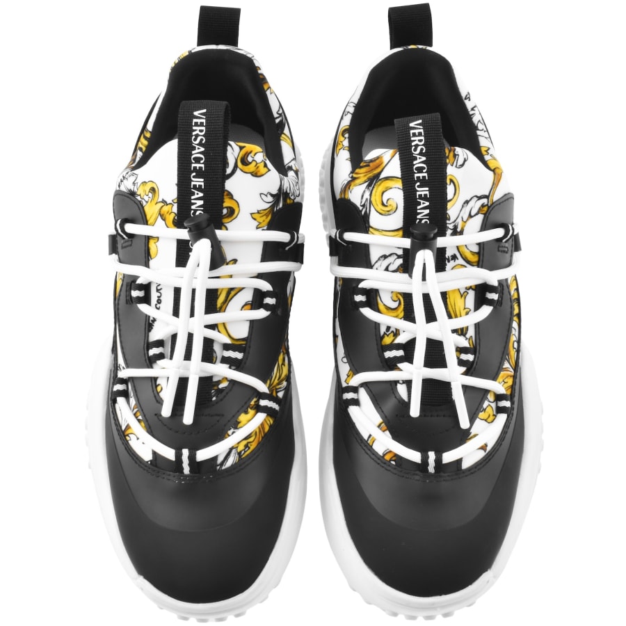 Image number 3 for Versace Jeans Couture Hyber Trainers White