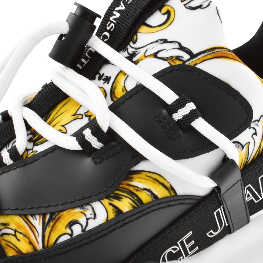 Image number 4 for Versace Jeans Couture Hyber Trainers White