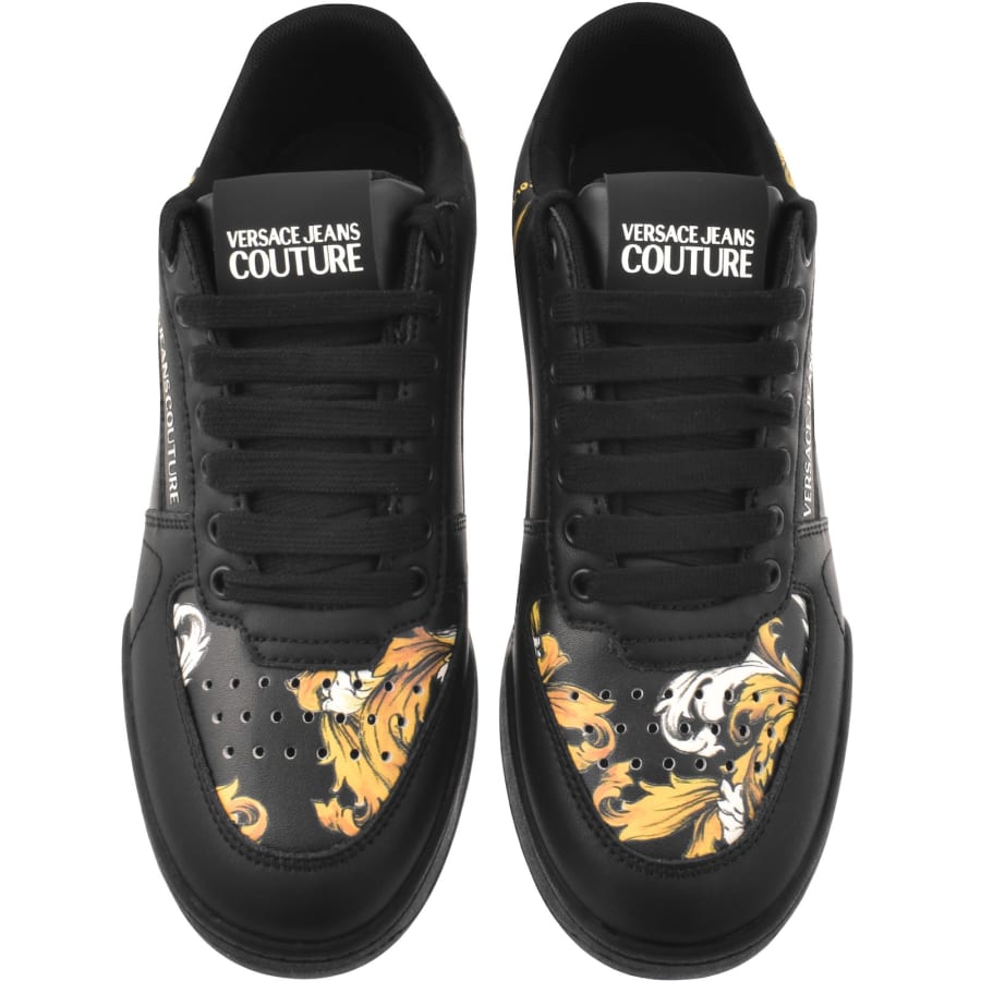 Image number 3 for Versace Jeans Couture Brooklyn Trainers Black