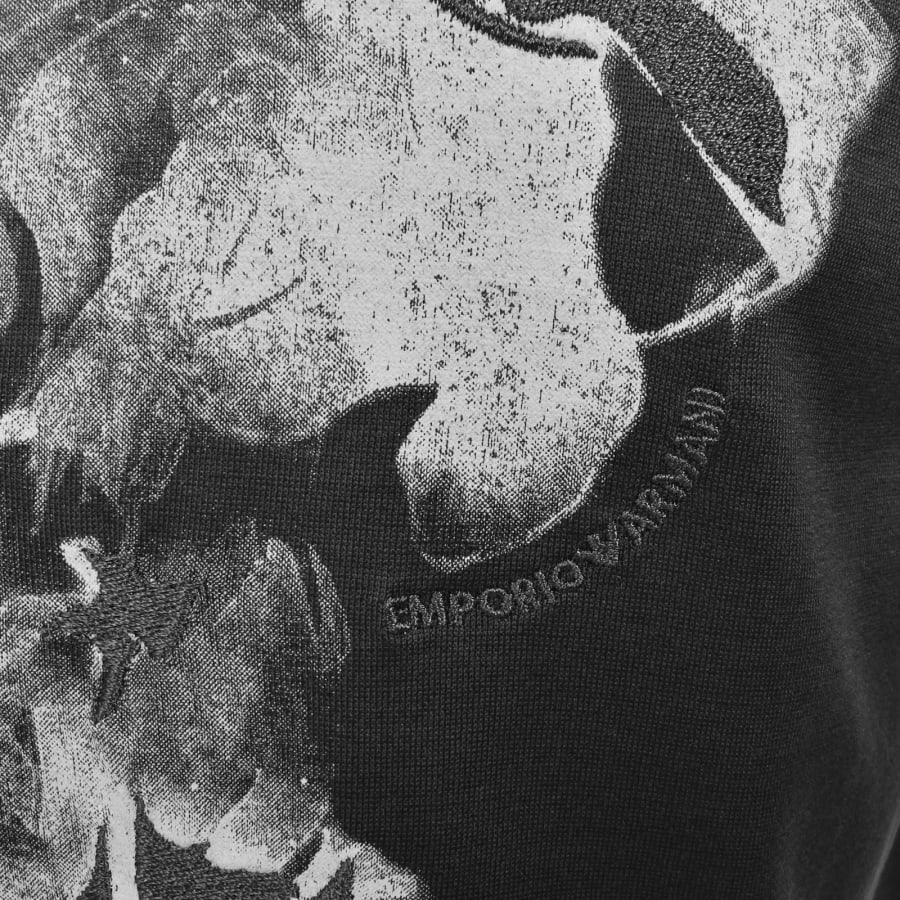Image number 3 for Emporio Armani Logo T Shirt Black
