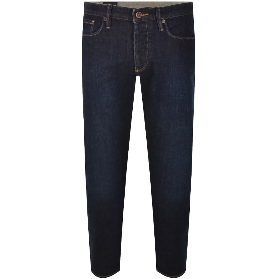 Image number 2 for Emporio Armani J75 Slim Fit Jeans Blue Denim