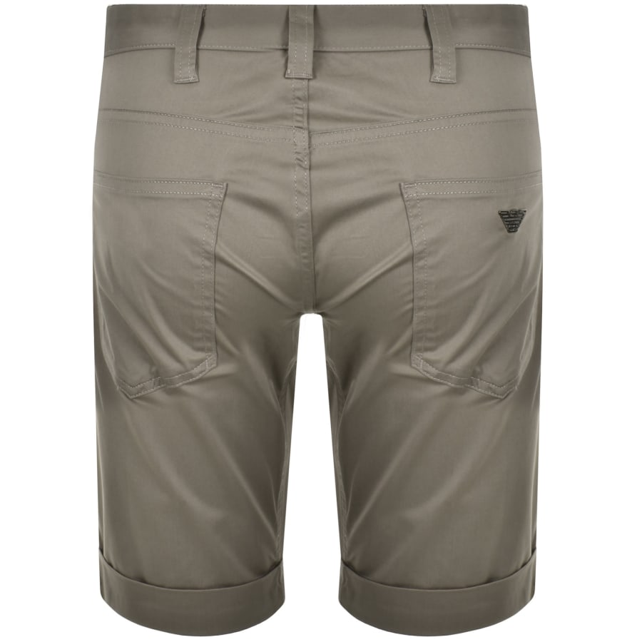 Image number 2 for Emporio Armani Chino Shorts Beige