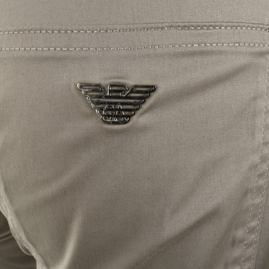 Image number 3 for Emporio Armani Chino Shorts Beige