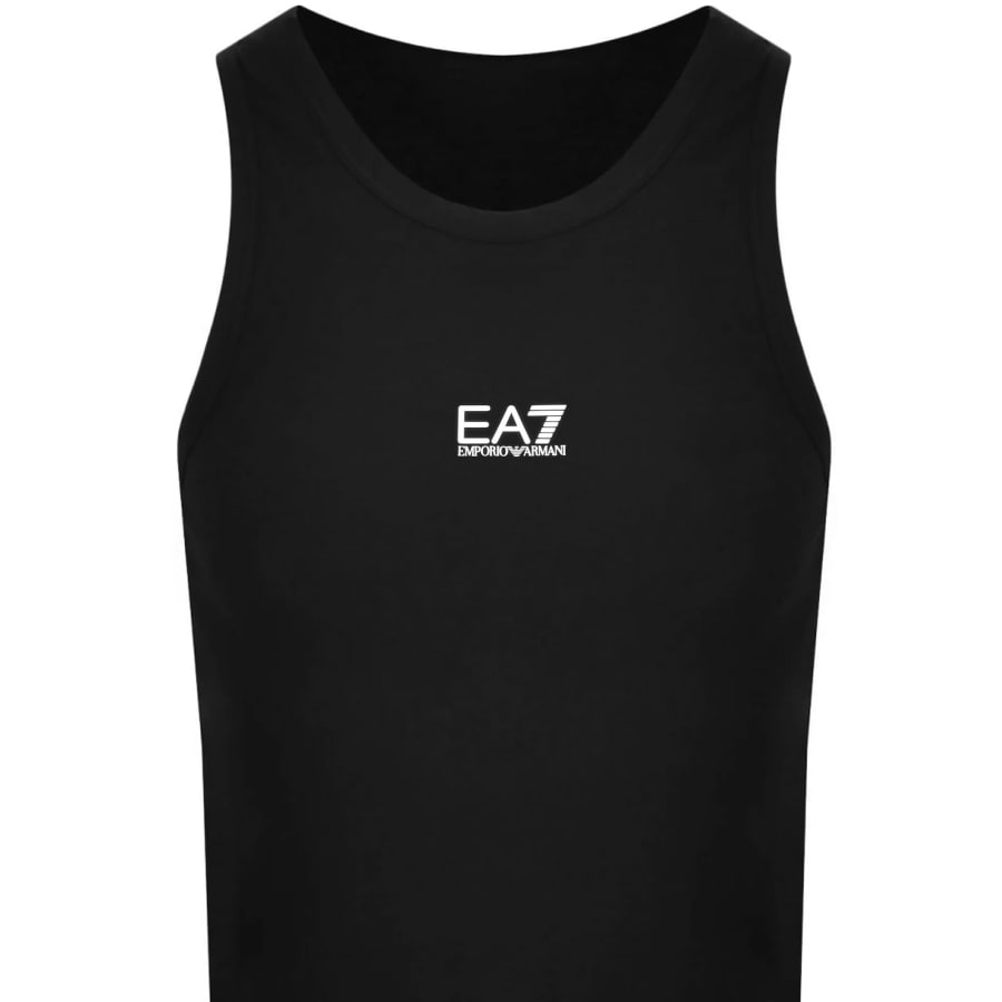 Image number 2 for EA7 Emporio Armani Logo Vest Black