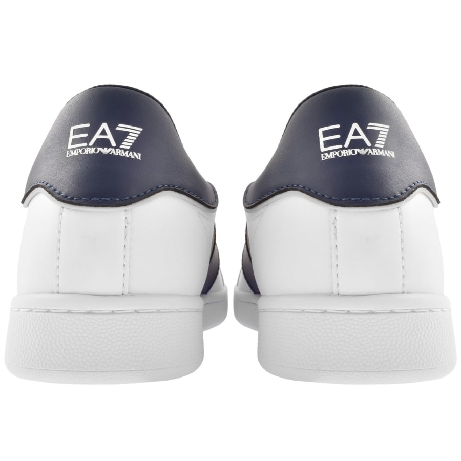 Image number 2 for EA7 Emporio Armani Logo Trainers White