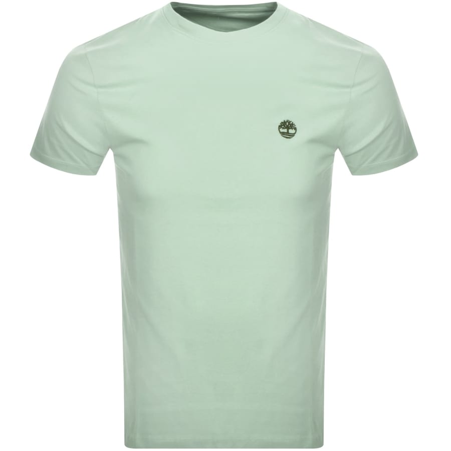Image number 1 for Timberland Dun River Logo T Shirt Green