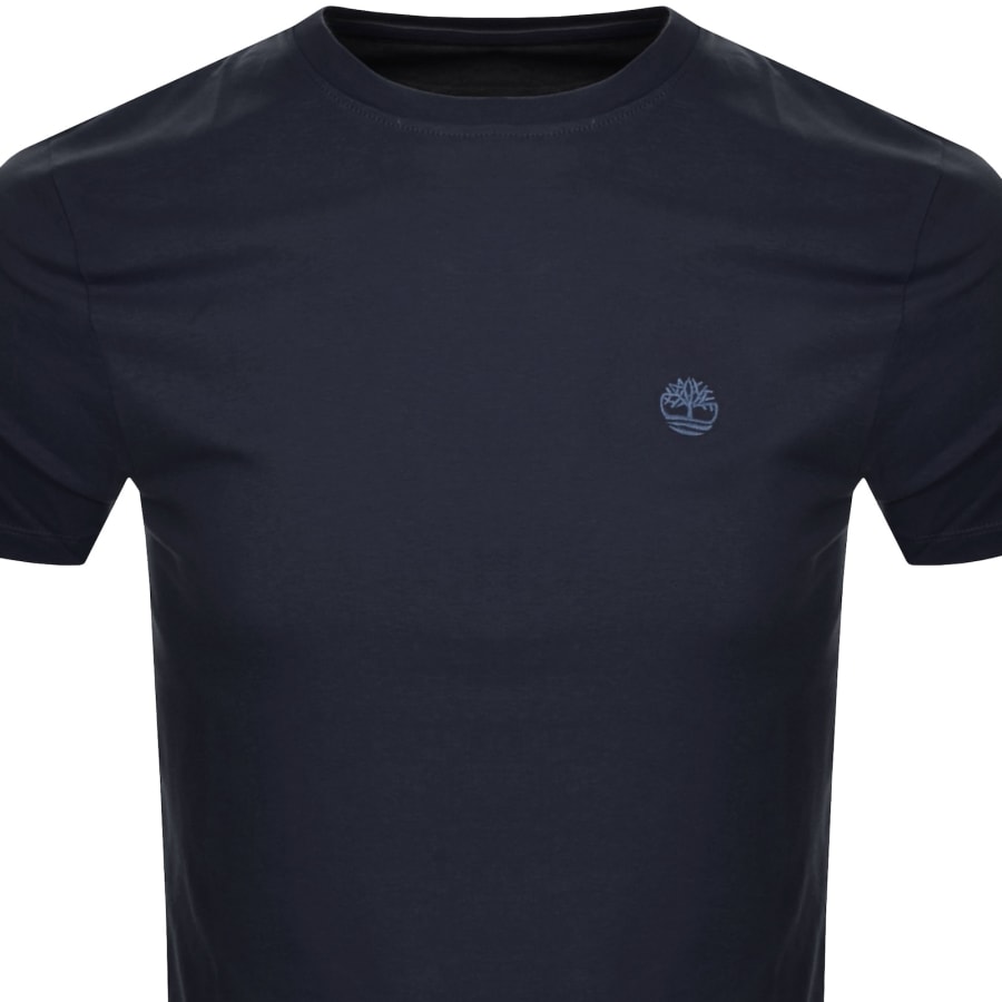 Image number 2 for Timberland Dun River Logo T Shirt Navy