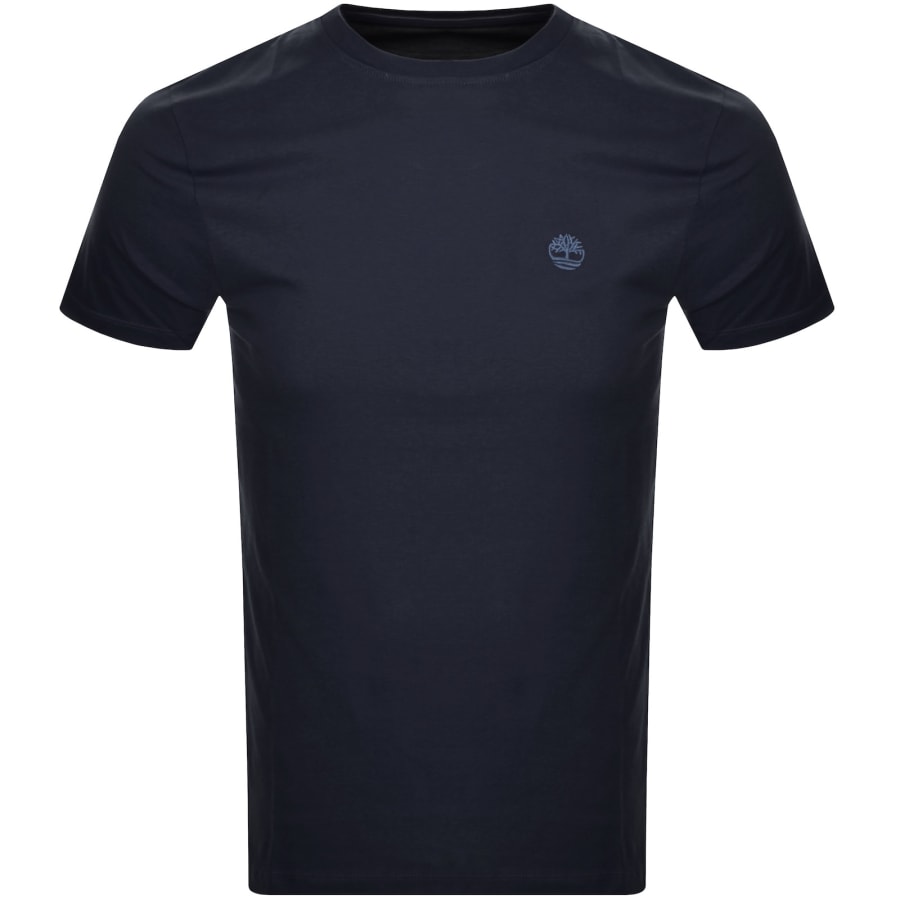 Image number 1 for Timberland Dun River Logo T Shirt Navy