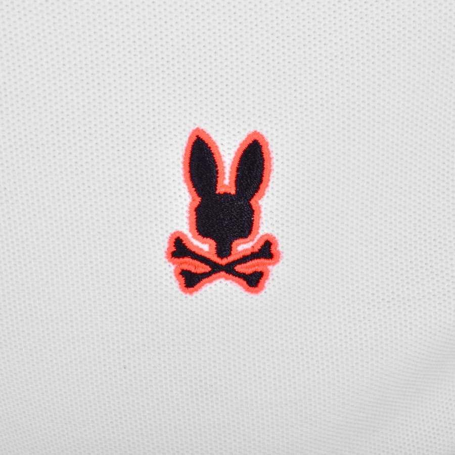 Image number 3 for Psycho Bunny Thatcher Pique Polo T Shirt White