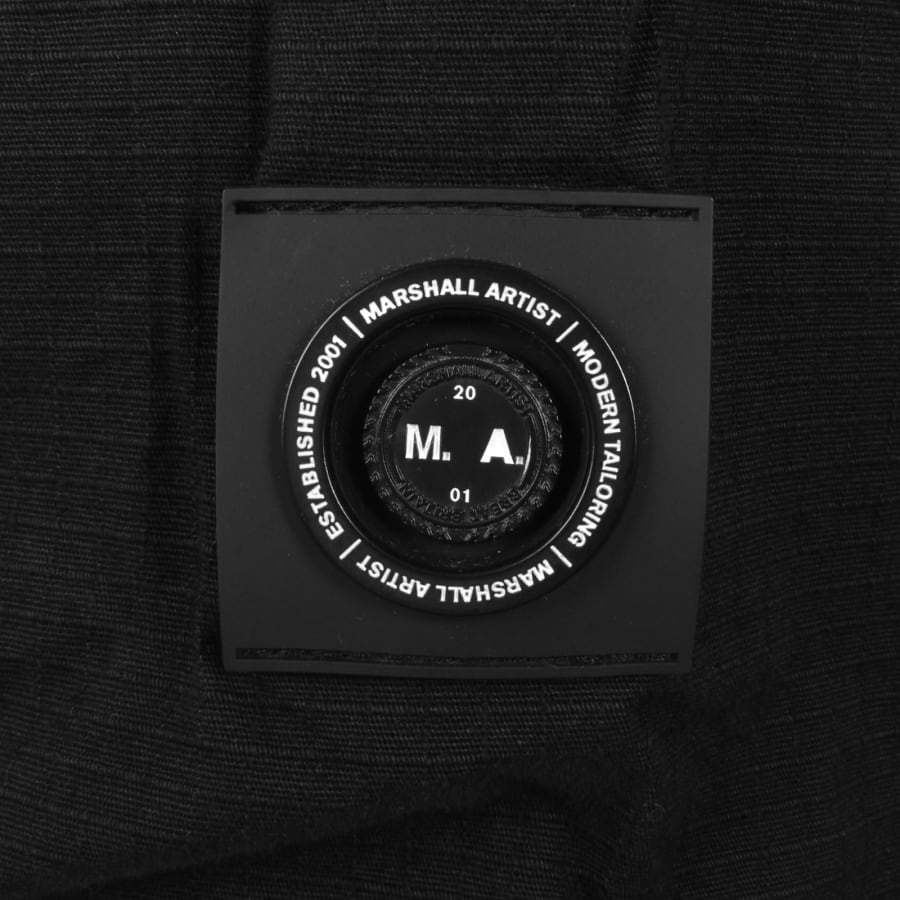 Image number 4 for Marshall Artist Arniston Cargo Shorts Black