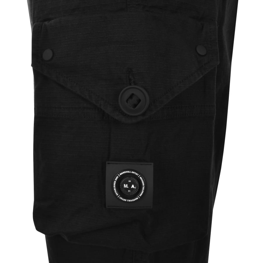 Image number 5 for Marshall Artist Arniston Cargo Shorts Black