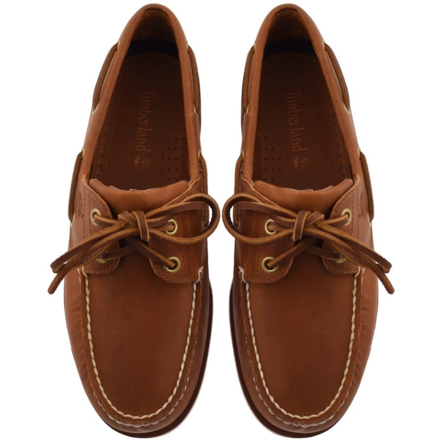 Image number 3 for Timberland Classic Boat Shoes Brown
