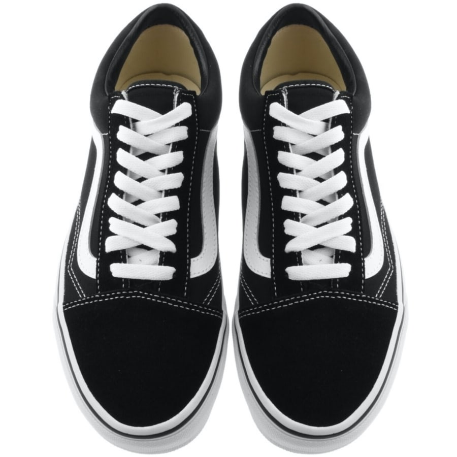 Image number 3 for Vans Old Skool Canvas Trainers Black