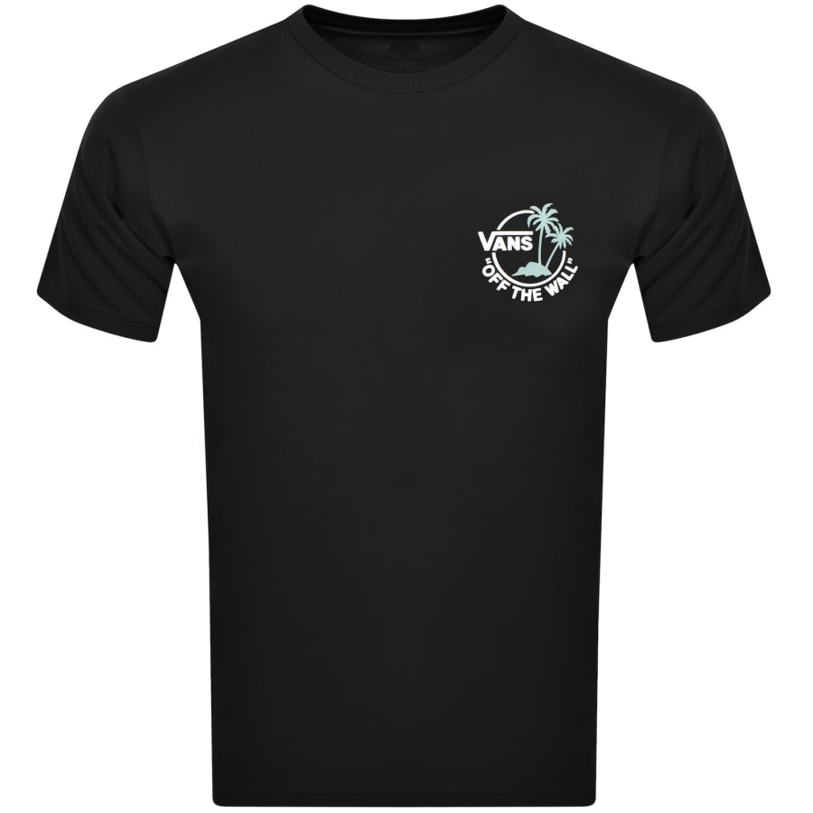 Image number 2 for Vans Mini Dual Palm T Shirt Black