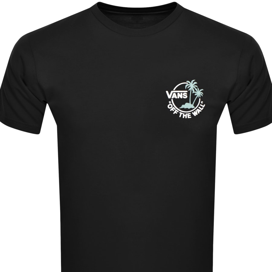 Image number 3 for Vans Mini Dual Palm T Shirt Black