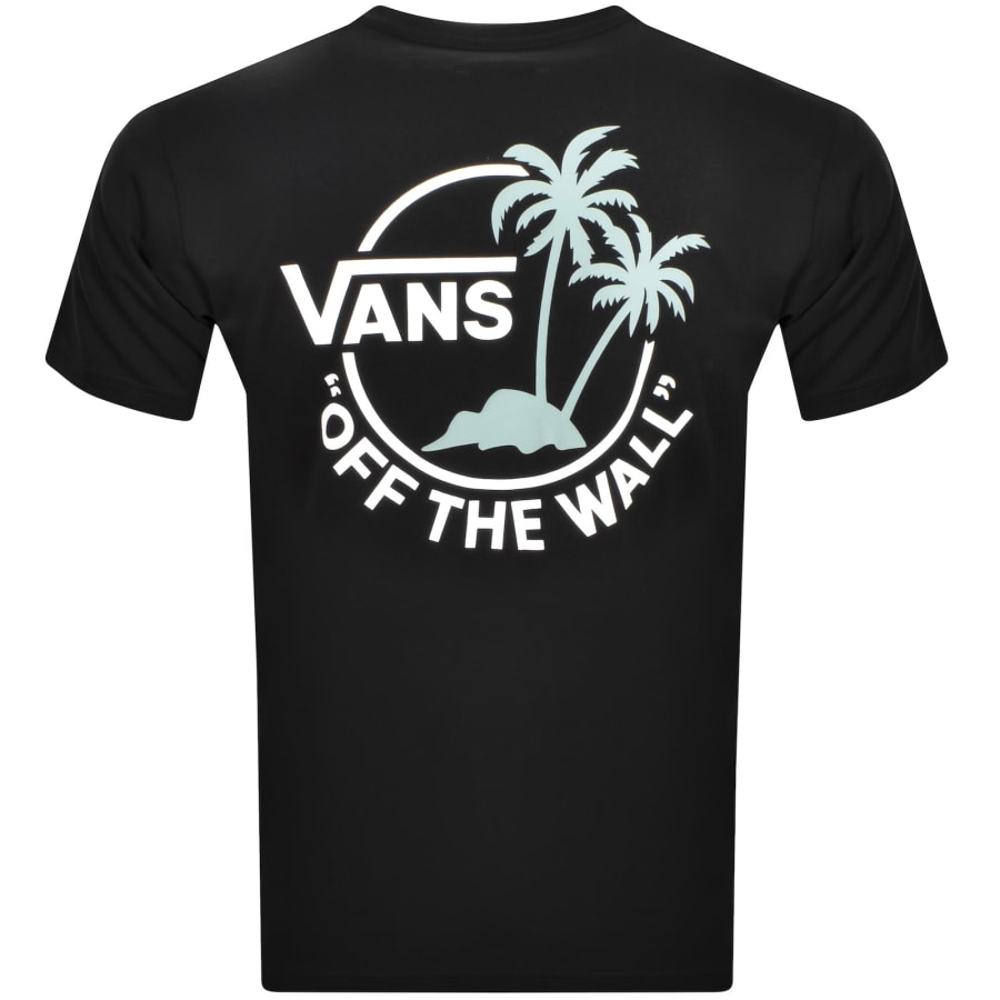 Image number 5 for Vans Mini Dual Palm T Shirt Black