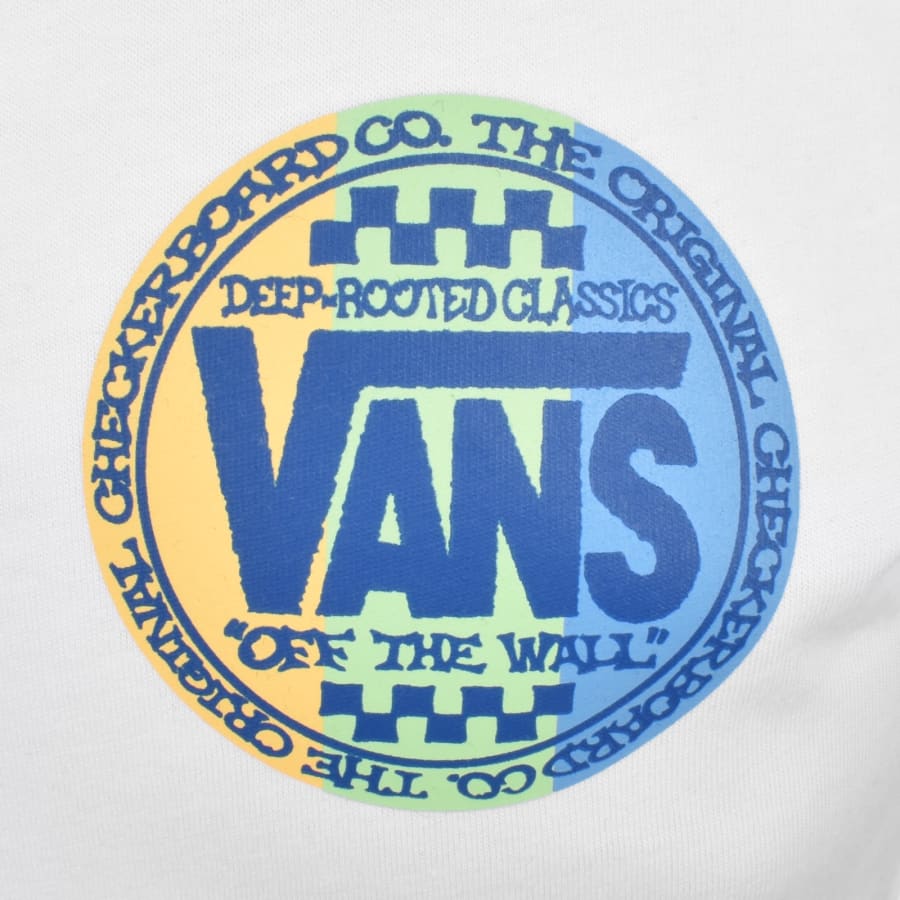 Image number 4 for Vans Retro T Shirt White