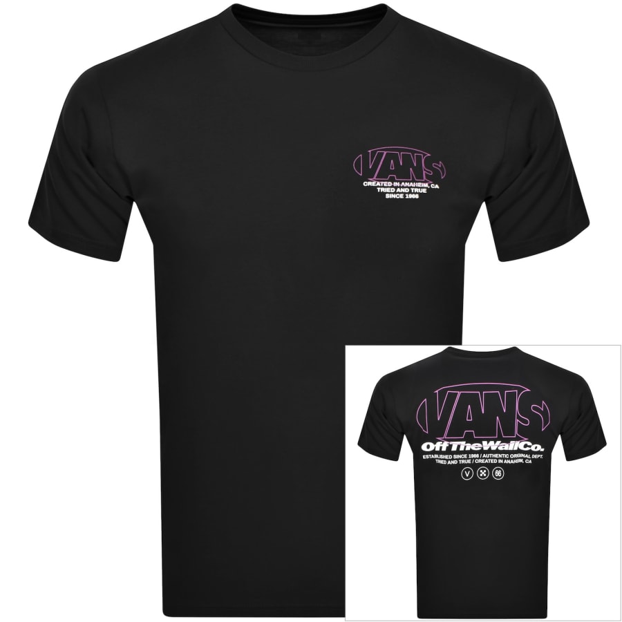 Image number 1 for Vans Major Type T Shirt Black