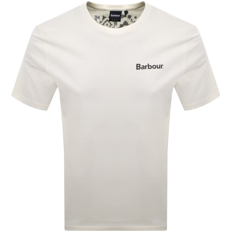 Image number 2 for Barbour Camber T Shirt White
