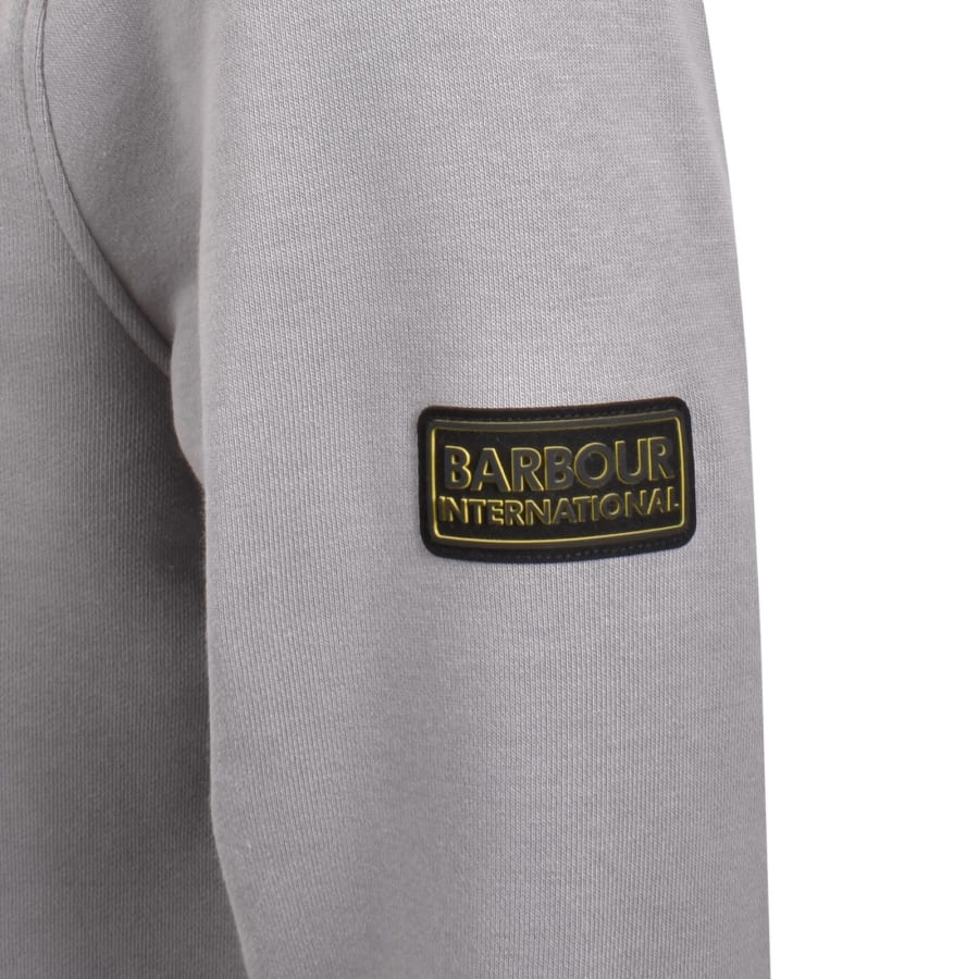 Image number 4 for Barbour International Outline Sweatshirt Grey