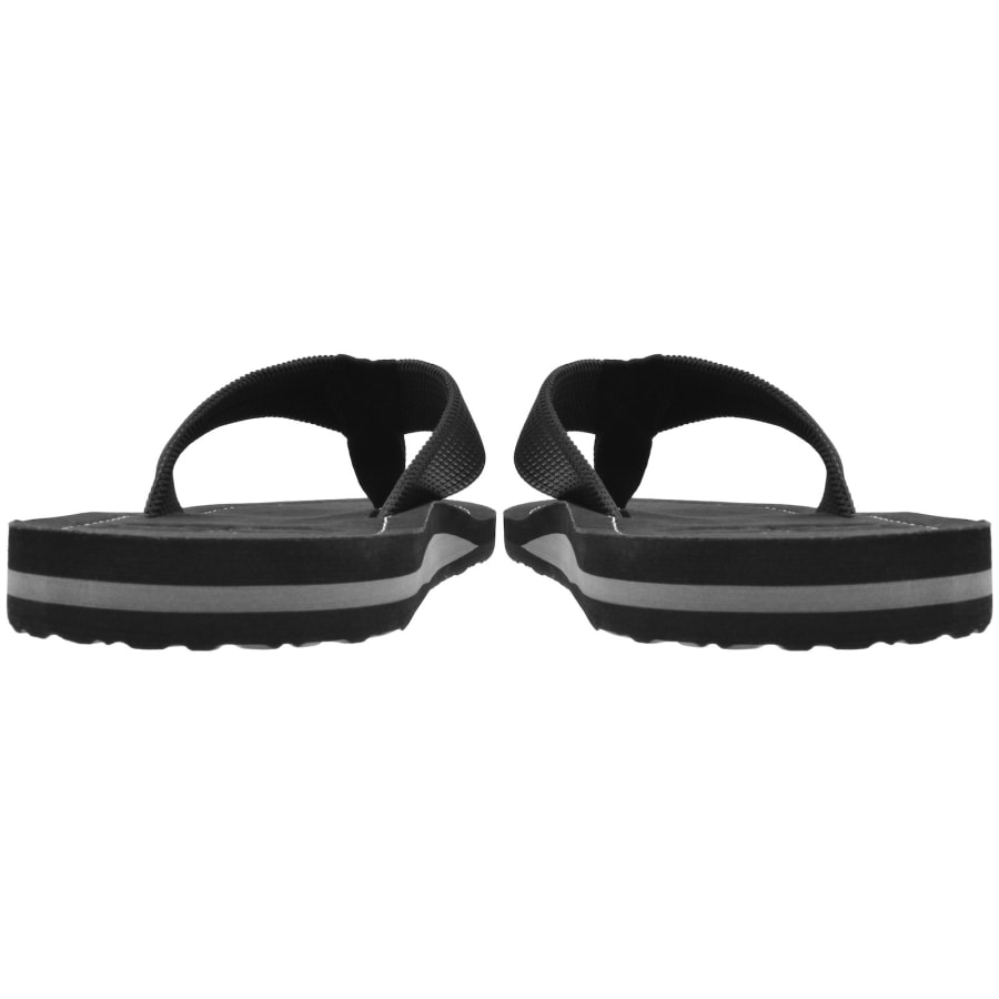 Image number 3 for Barbour Toeman Sandals Black