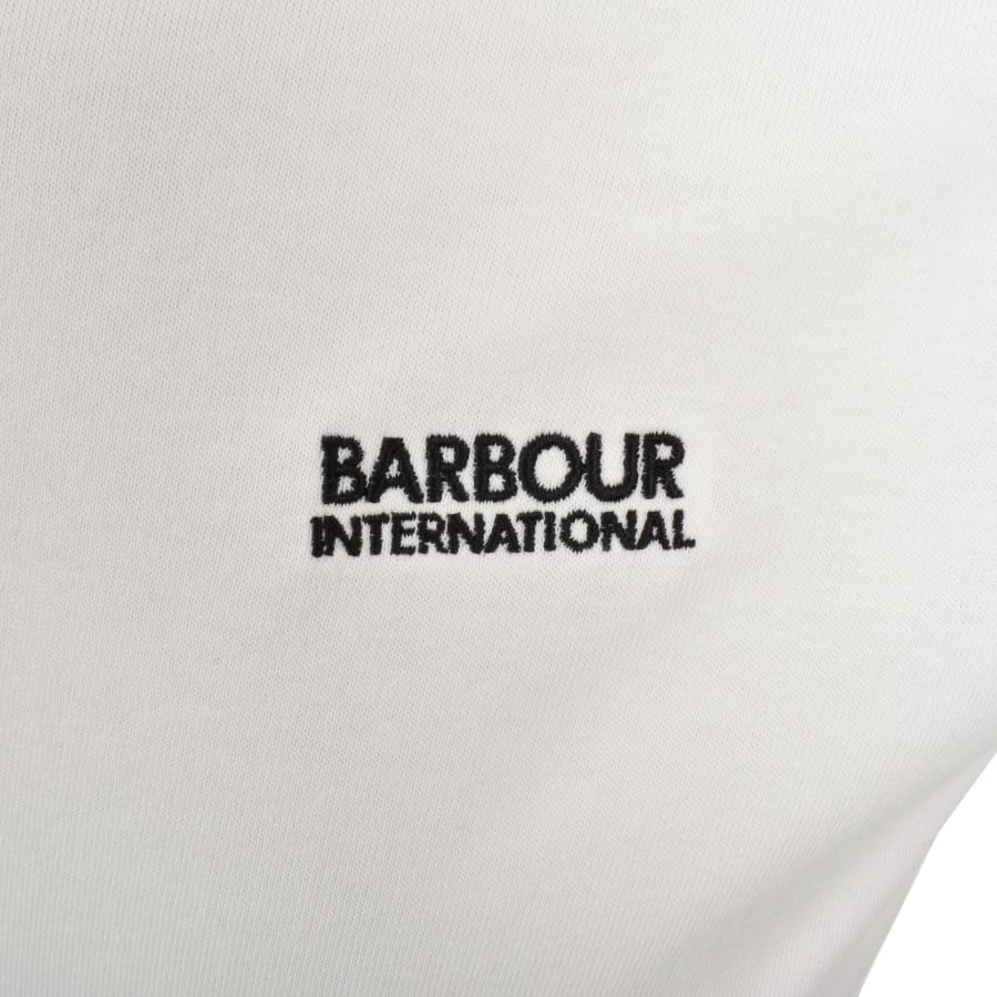 Image number 3 for Barbour International Luca Tipping T Shirt White