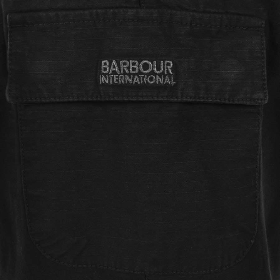 Image number 4 for Barbour International Ripstop Shorts Black