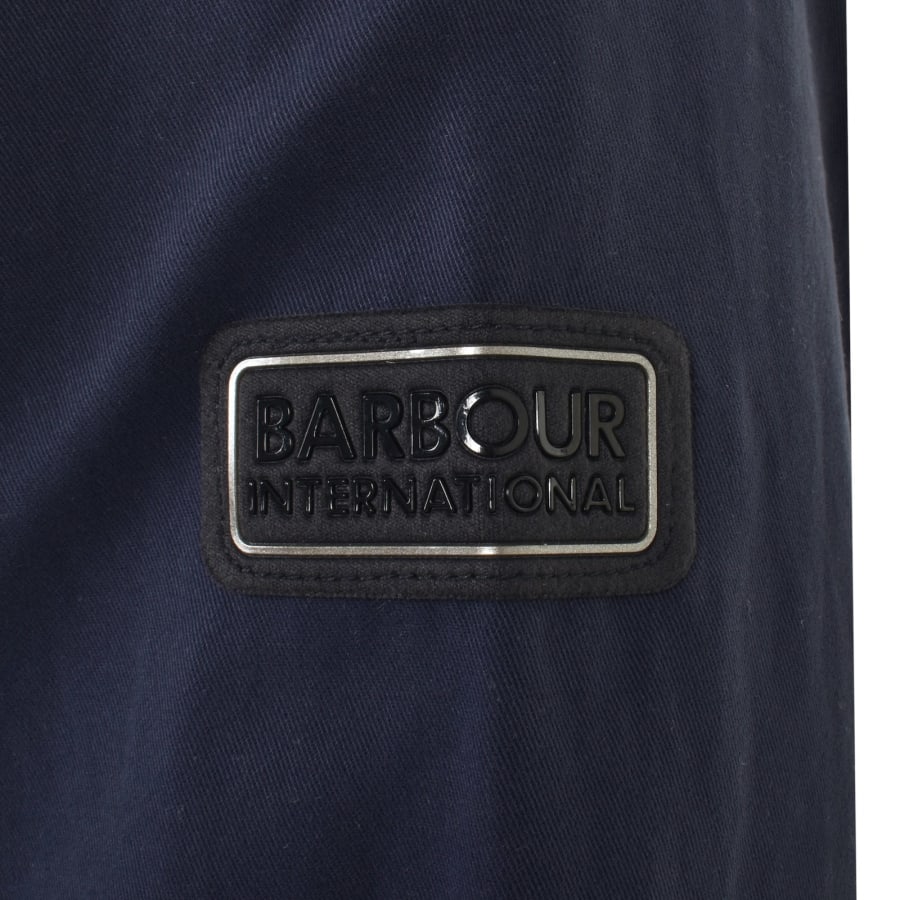 Image number 5 for Barbour International Maze Overshirt Navy