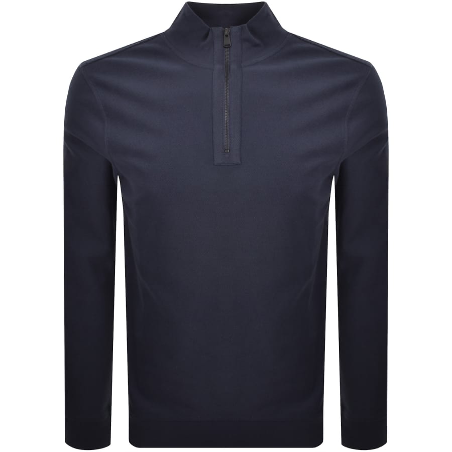 Image number 2 for Barbour International Samuel Sweatshirt Navy