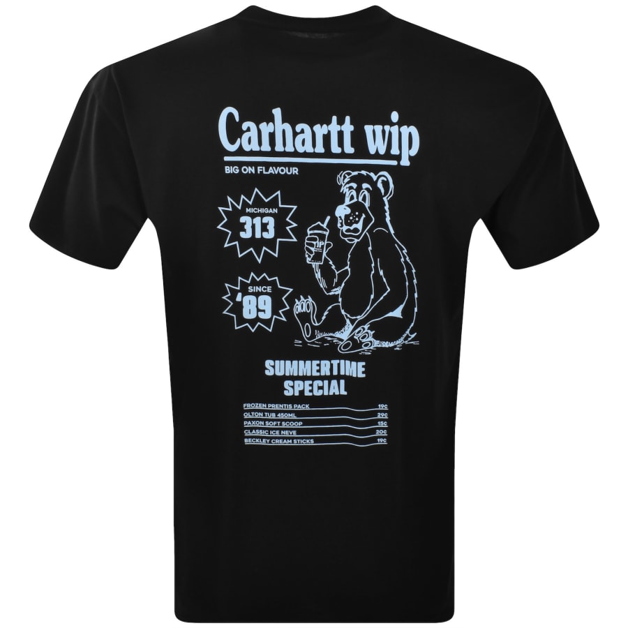 Image number 5 for Carhartt WIP Catalogue T Shirt Black