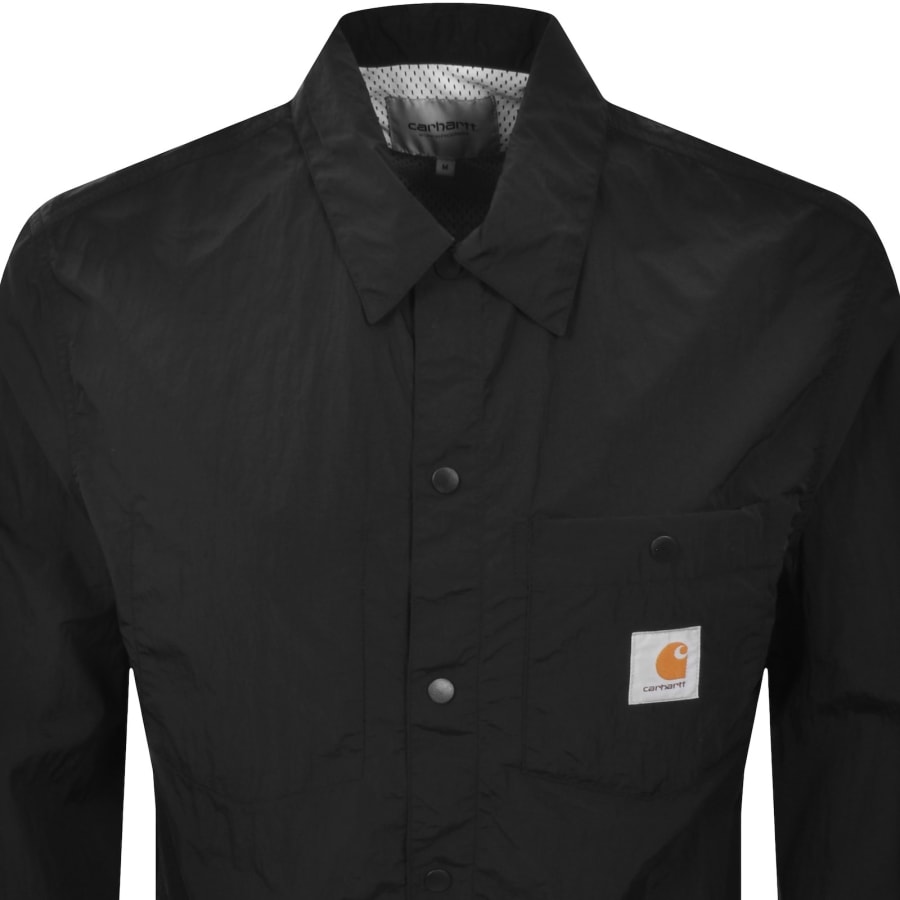 Image number 2 for Carhartt WIP Canby Shirt Jacket Black