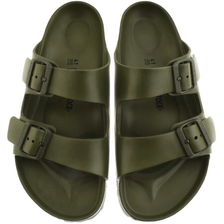 Image number 1 for Birkenstock Arizona EVA Sandals Khaki