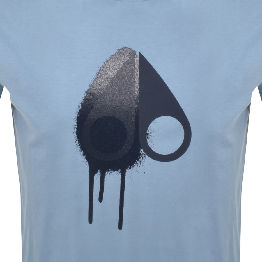 Image number 3 for Moose Knuckles Augstine T Shirt Blue
