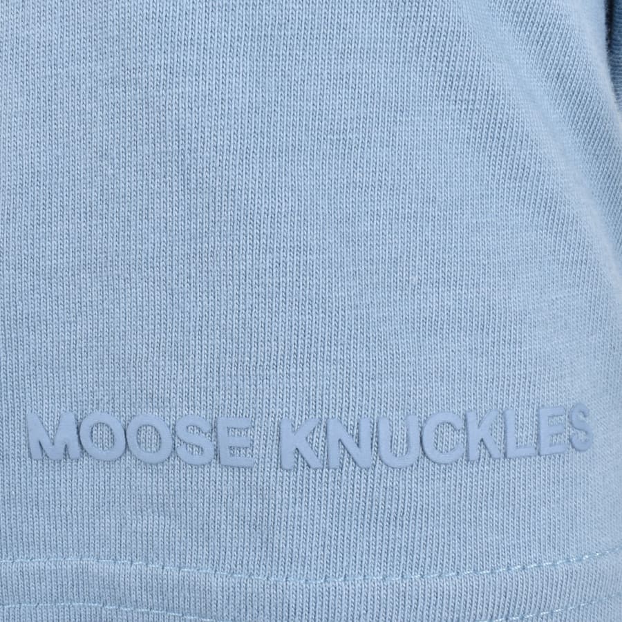 Image number 4 for Moose Knuckles Augstine T Shirt Blue