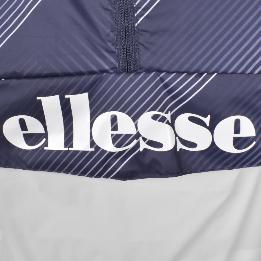 Image number 3 for Ellesse Fiorisa Windrunner Jacket Navy