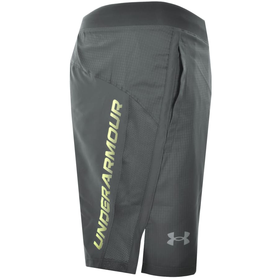 Image number 5 for Under Armour Logo Shorts Grey
