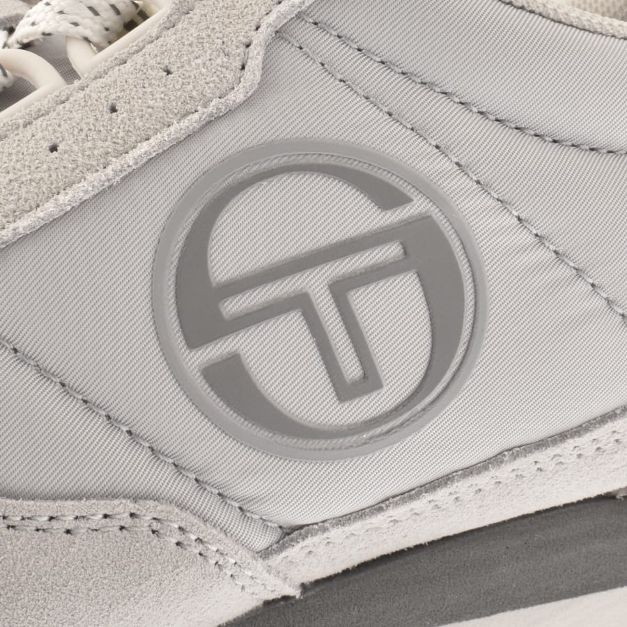 Image number 4 for Sergio Tacchini Venezia Trainers Light Grey Ice