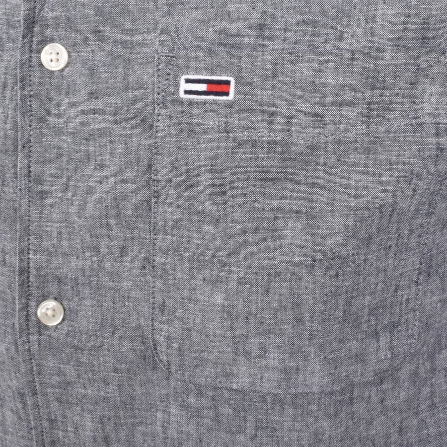 Image number 3 for Tommy Jeans Camp Shirt Navy