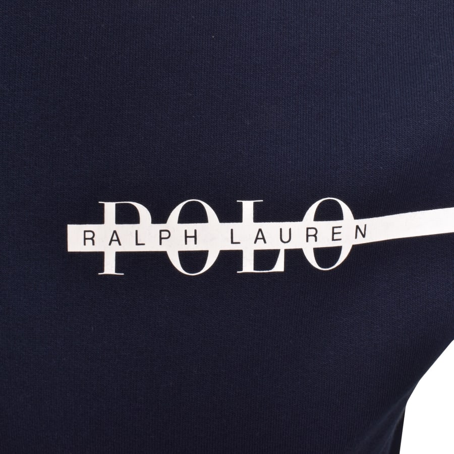 Image number 3 for Ralph Lauren Logo Crew Neck T Shirt Navy