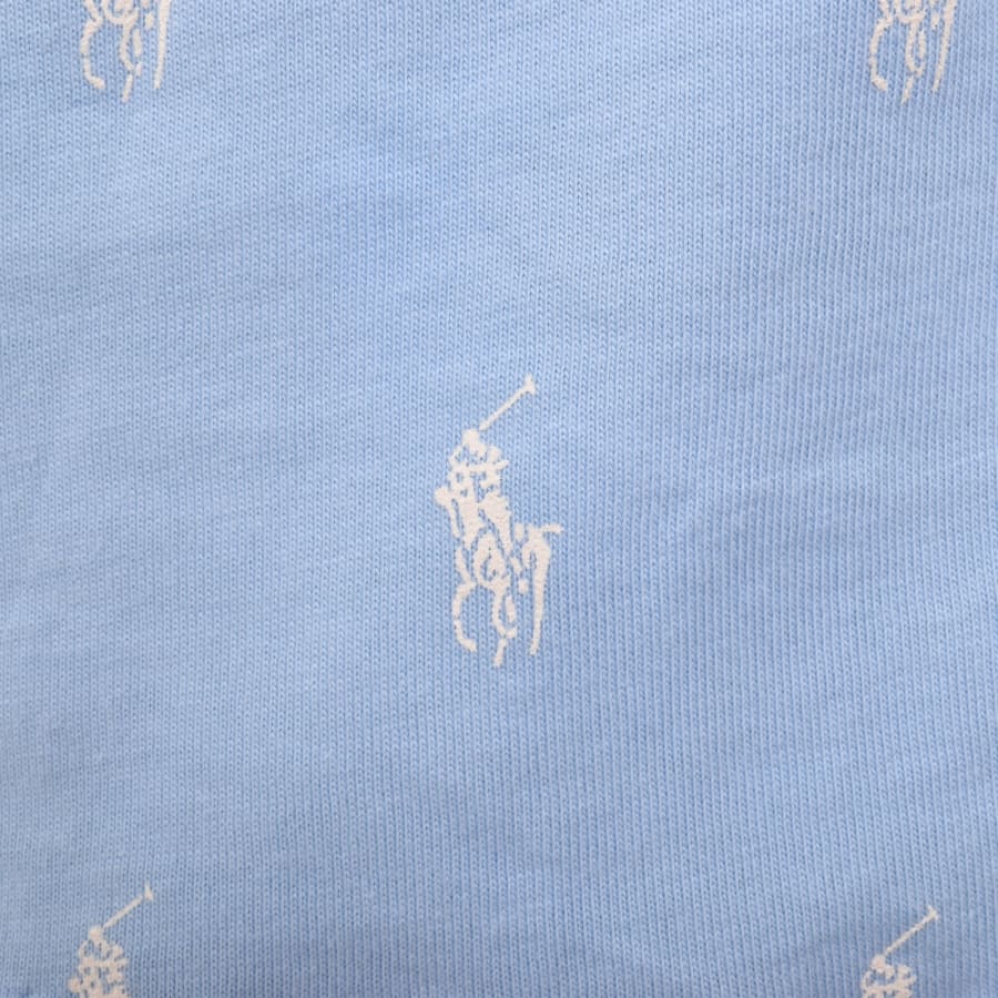 Image number 3 for Ralph Lauren Lounge Crew Neck T Shirt Blue