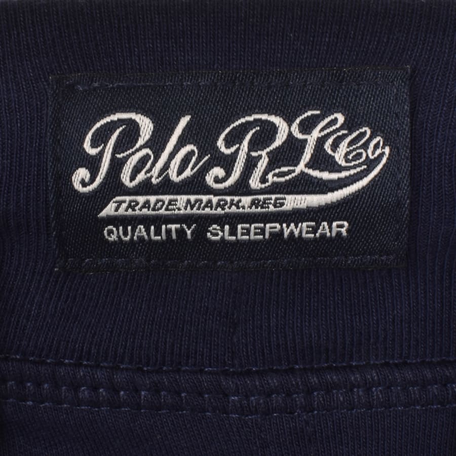 Image number 4 for Ralph Lauren Slim Fit Lounge Shorts Navy