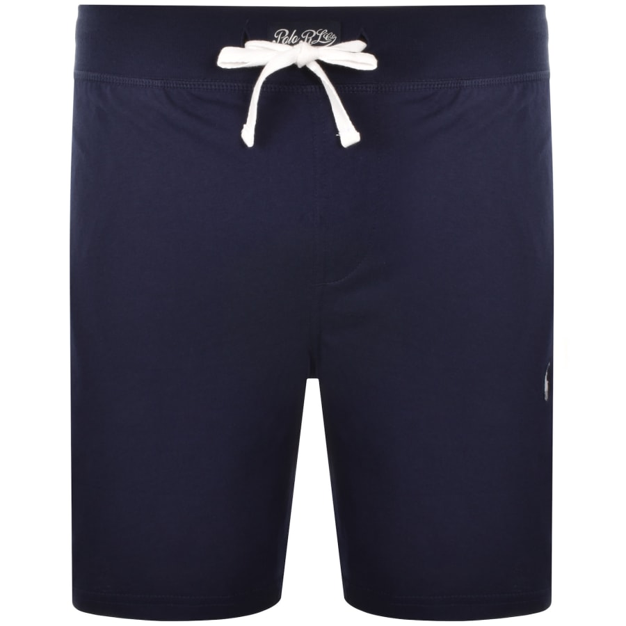 Image number 1 for Ralph Lauren Slim Fit Lounge Shorts Navy