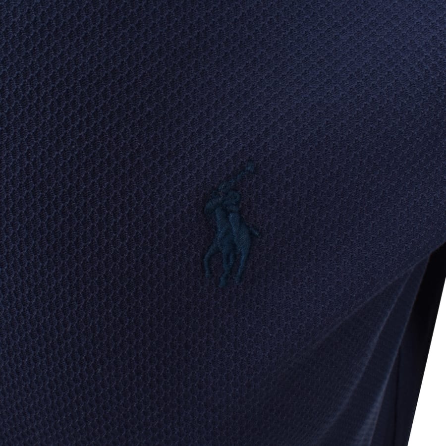 Image number 3 for Ralph Lauren Honeycomb Textured Shirt Navy