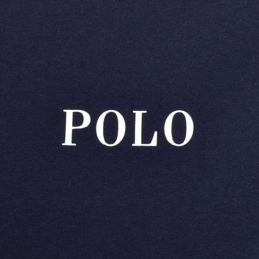 Image number 4 for Ralph Lauren Crew Neck T Shirt Navy
