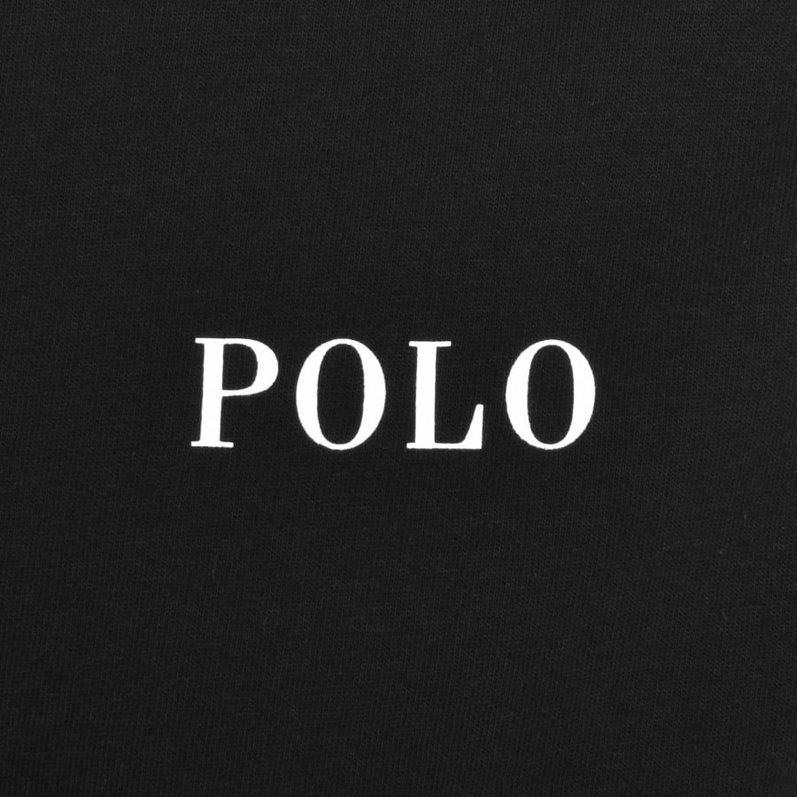 Image number 3 for Ralph Lauren Crew Neck T Shirt Black