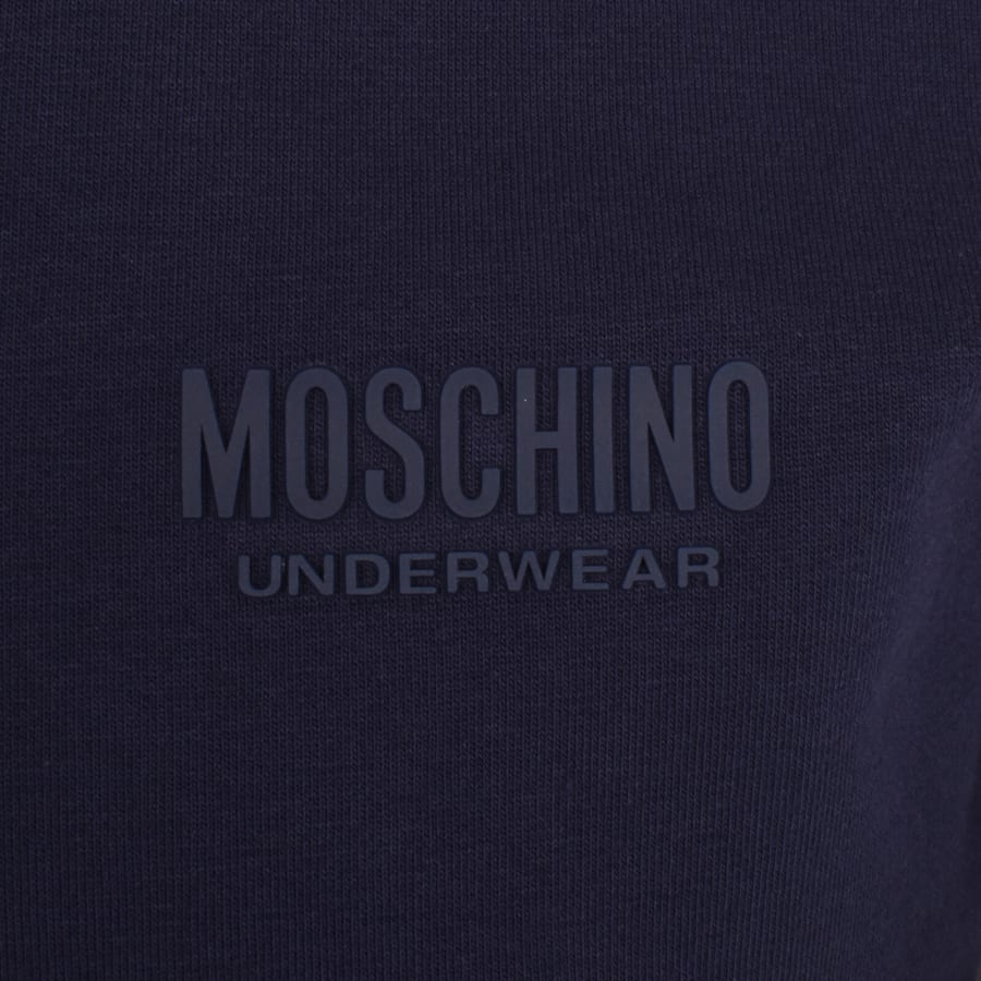 Image number 3 for Moschino Tape Logo Sweatshirt Navy